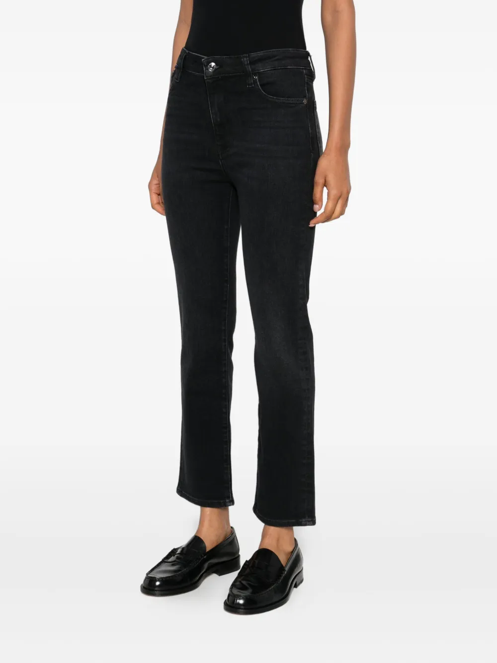 FRAME Jeans met vijf zakken Blauw