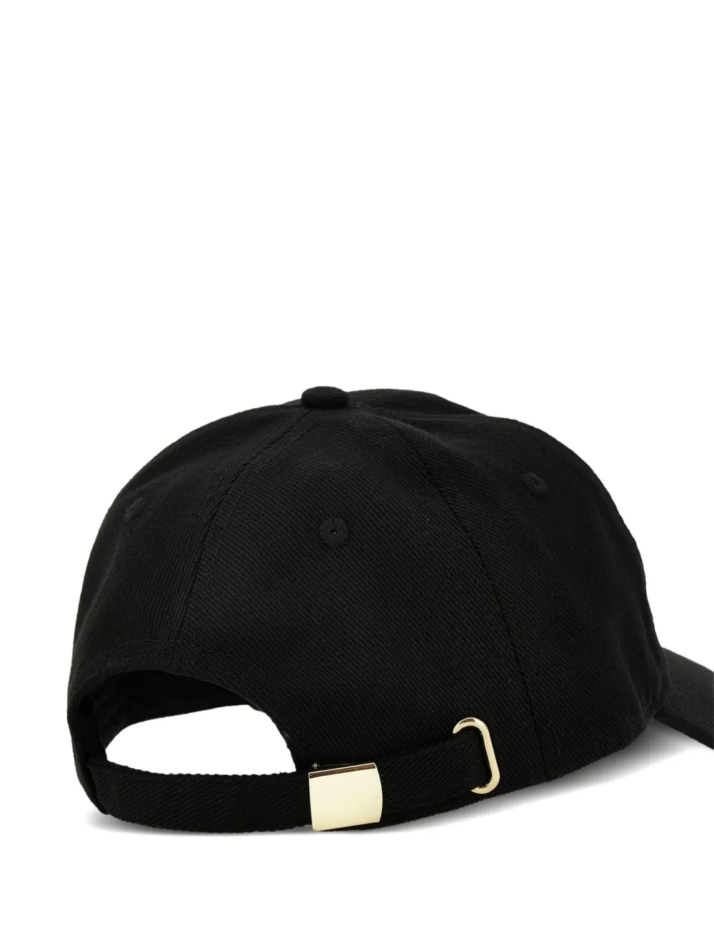 Versace Jeans Couture Honkbalpet met verfraaid logo - Zwart