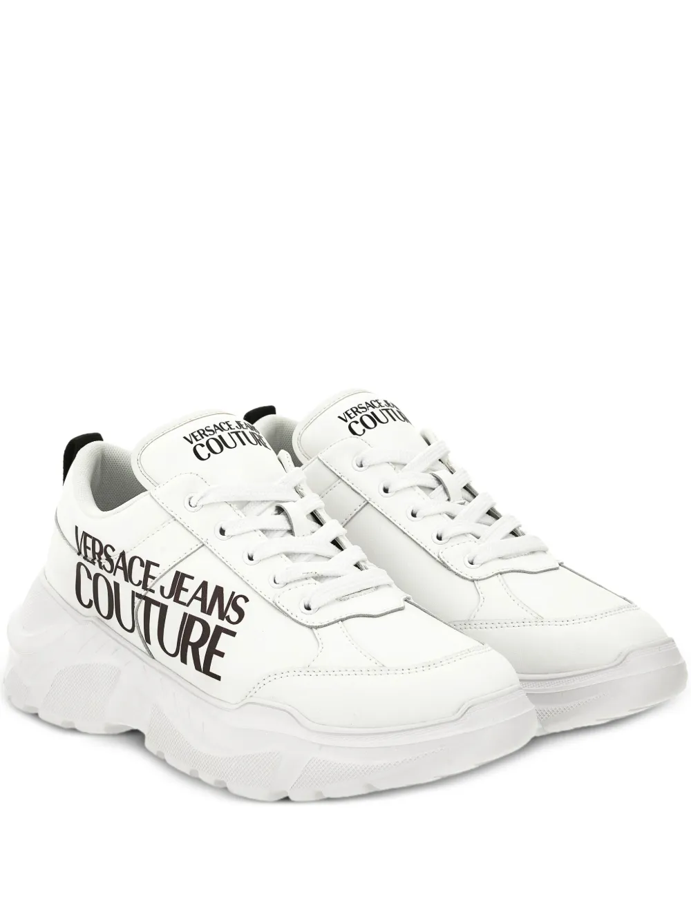 Versace Jeans Couture logo-print chunky sneakers White
