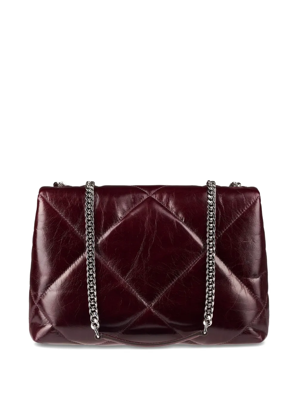 Tory Burch Quilted Chain Shoulder Bag In Red