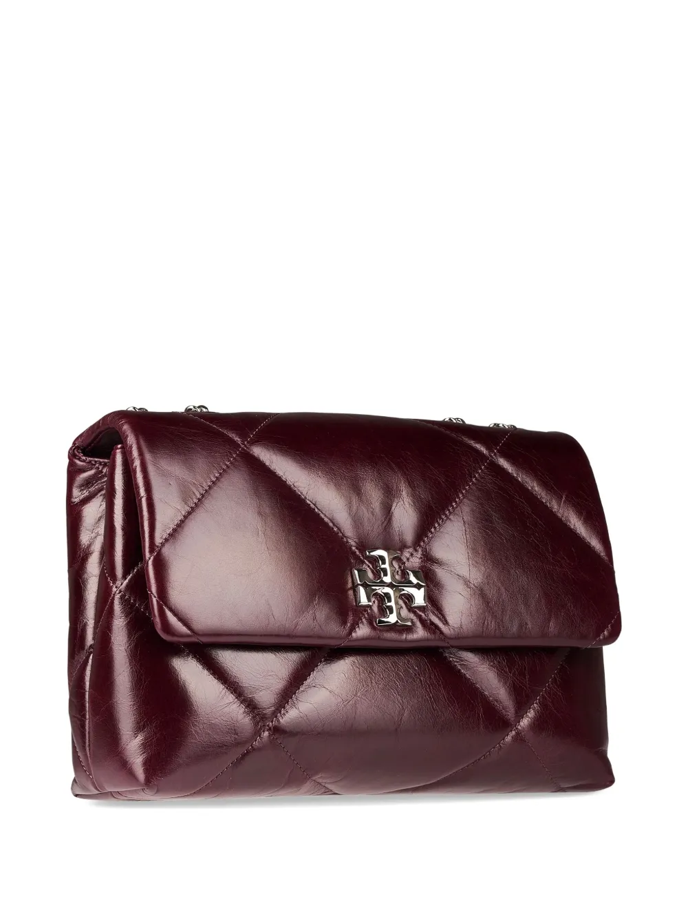 Tory Burch Quilted Chain Shoulder Bag In Red