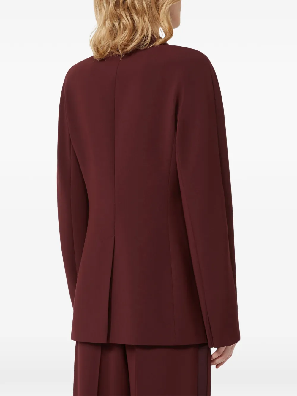 Max Mara Crêpe blazer Rood
