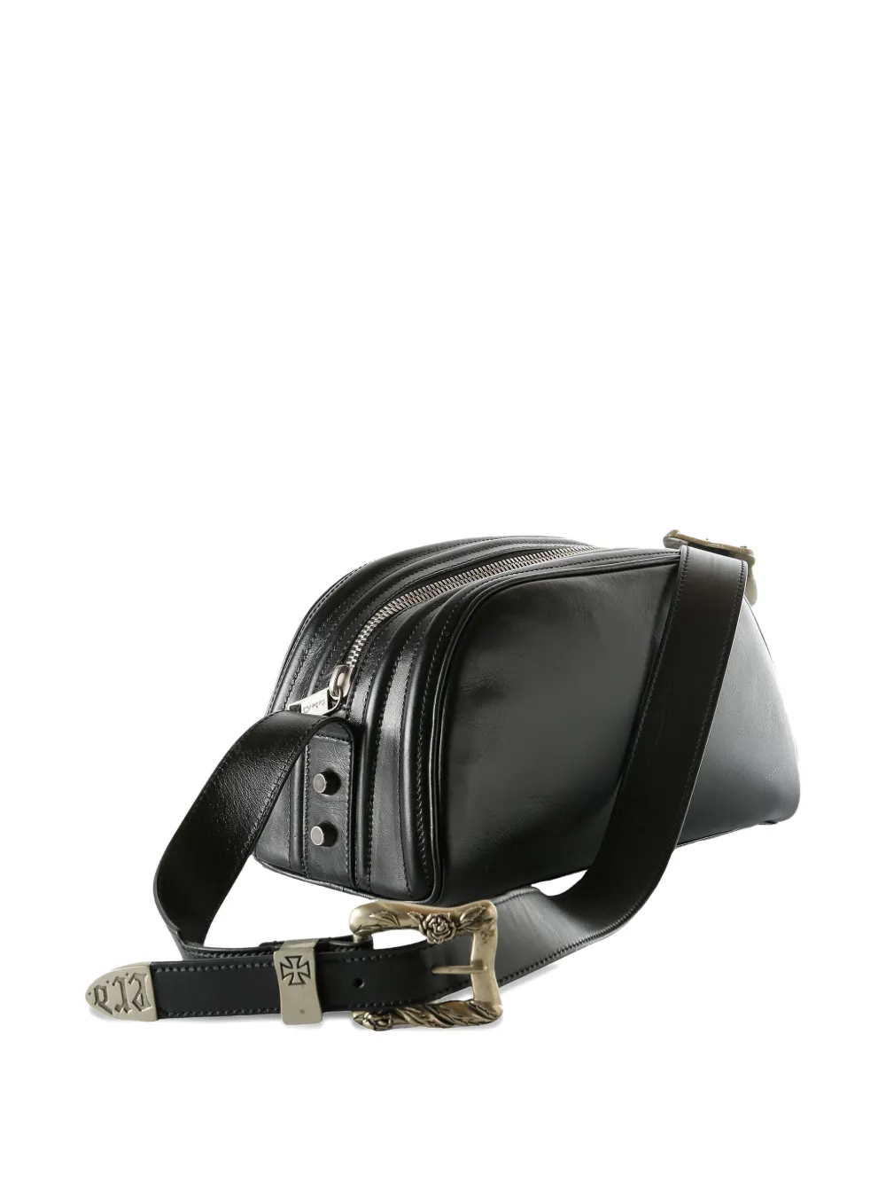 Enfants Riches Déprimés belt-strap shoulder bag - Zwart