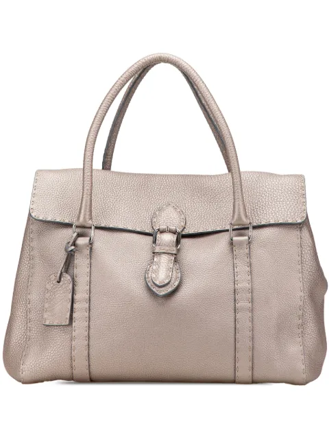 Fendi Pre-Owned 2000-2010 Leather Selleria Linda handbag