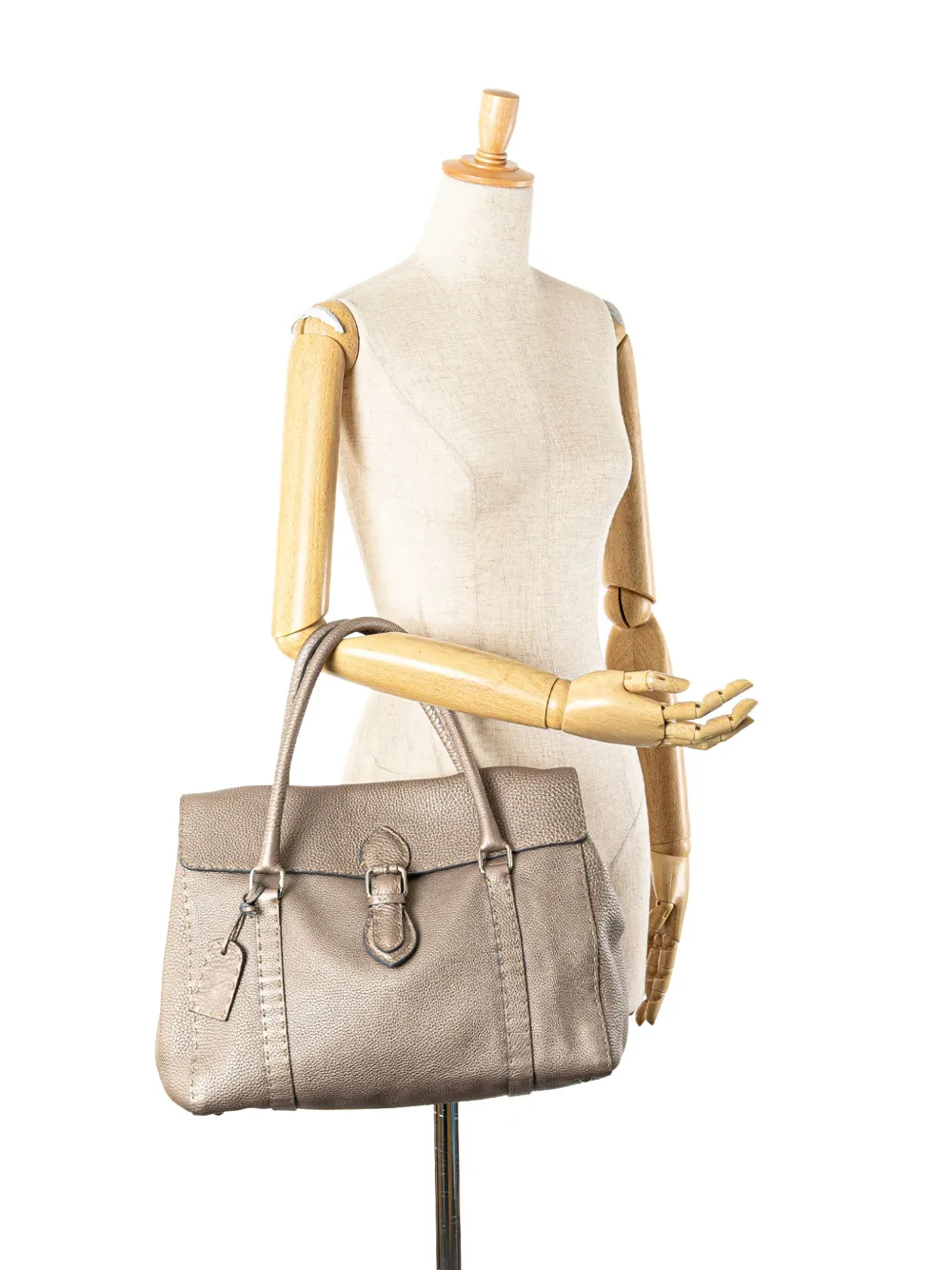 Fendi Pre-Owned 2000-2010 Leather Selleria Linda handbag | Pre-Owned | Image 2