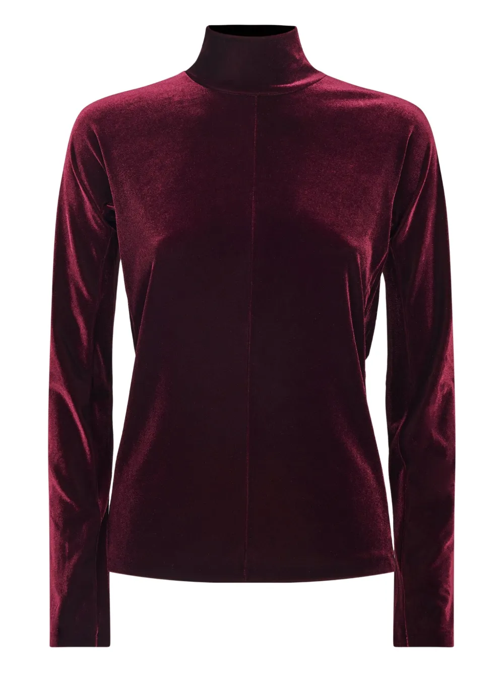 Forte Forte funnel-neck T-shirt - Rosso