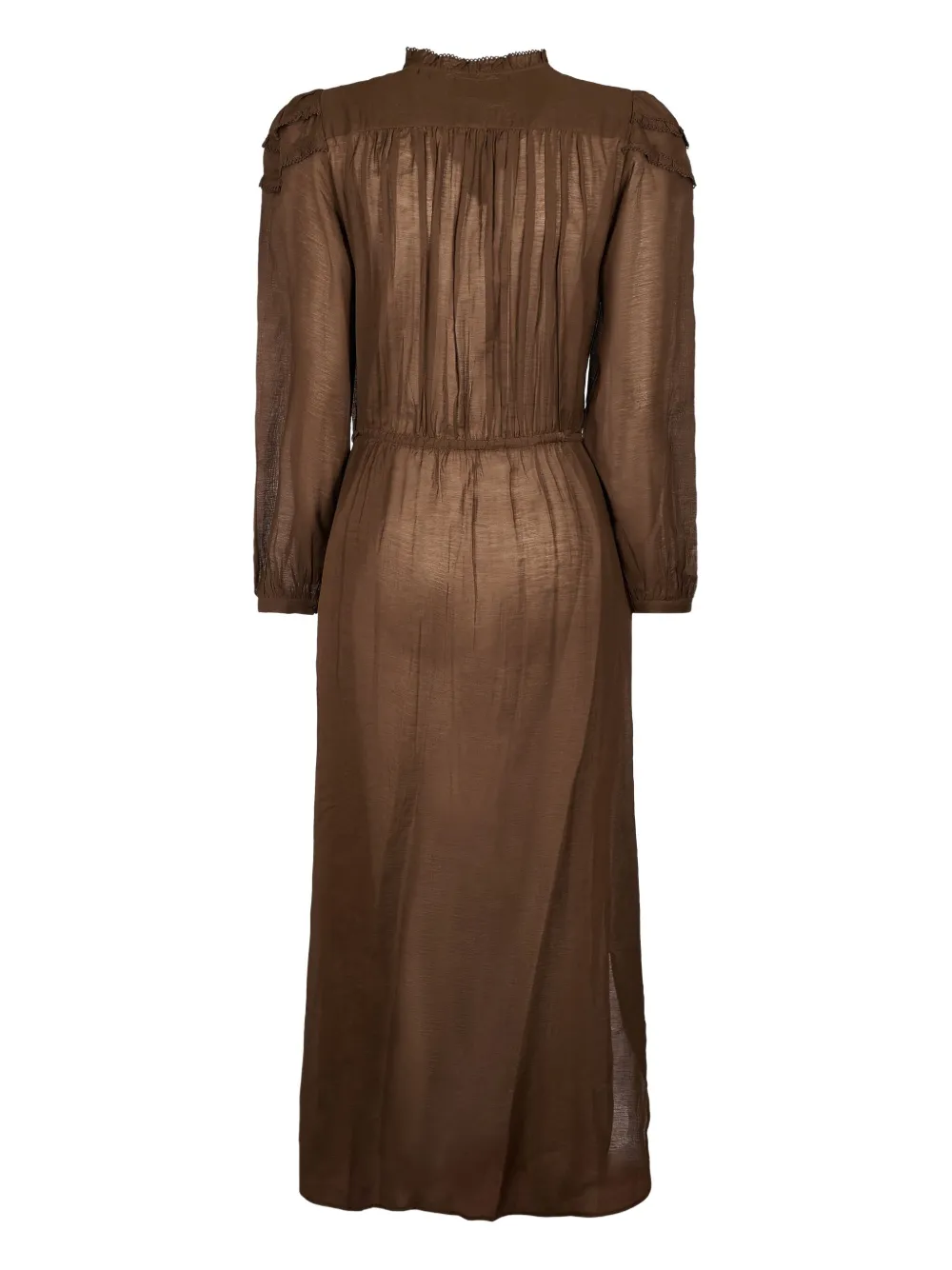 MARANT ÉTOILE ruffled button-front maxi dress | Day Dresses | Image 2