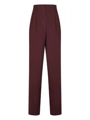 Patou ハイウエスト パンツ | ブラウン | FARFETCH JP