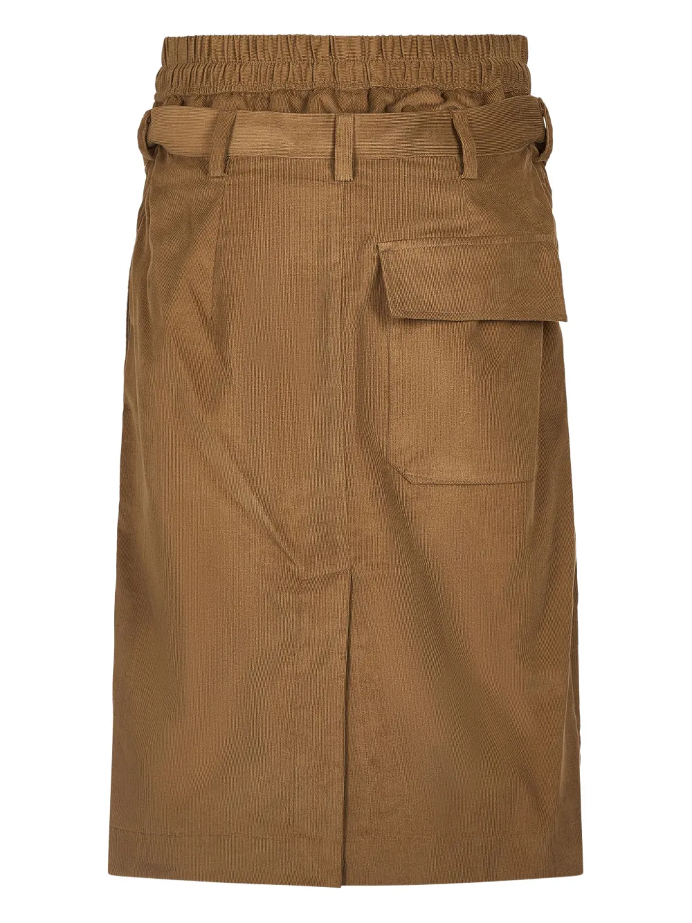 Vivienne Westwood Ribfluwelen rok met riem Bruin