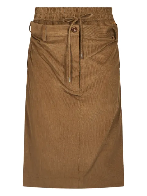 Vivienne Westwood belted corduroy skirt