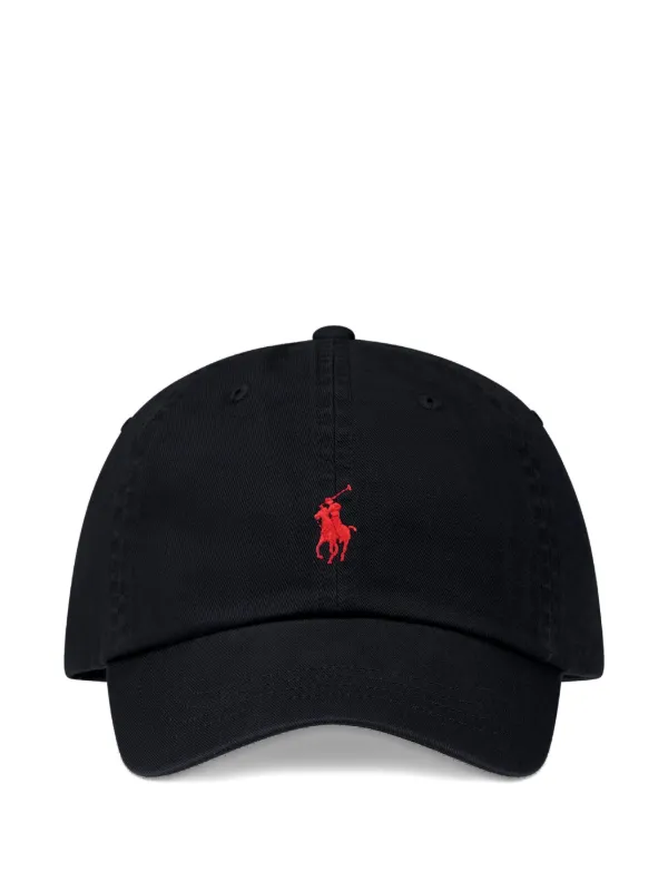Polo Ralph Lauren ロゴ キャップ | ブラック | FARFETCH JP