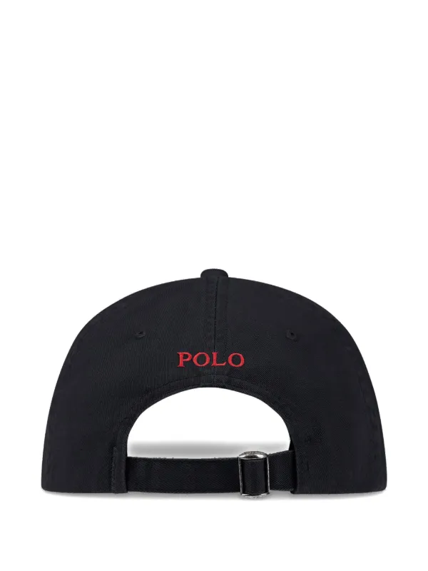 Polo Ralph Lauren ロゴ キャップ | ブラック | FARFETCH JP