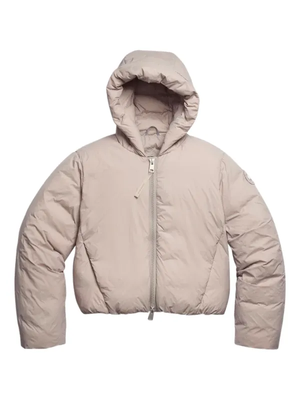 Canada Goose Hooded Puffer Jacket in Neutrals