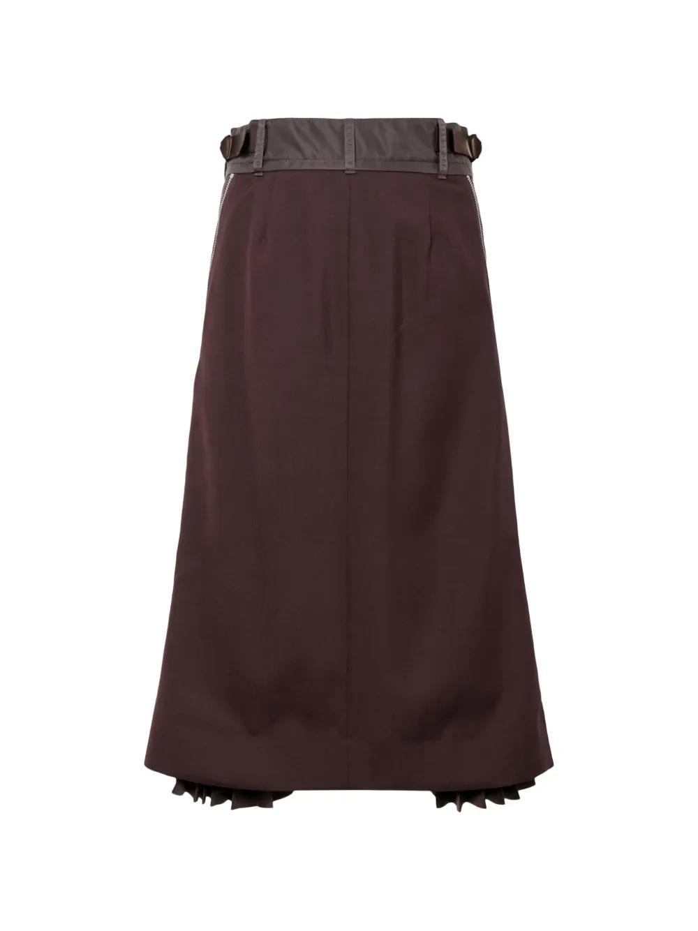 sacai High waist rok Bruin