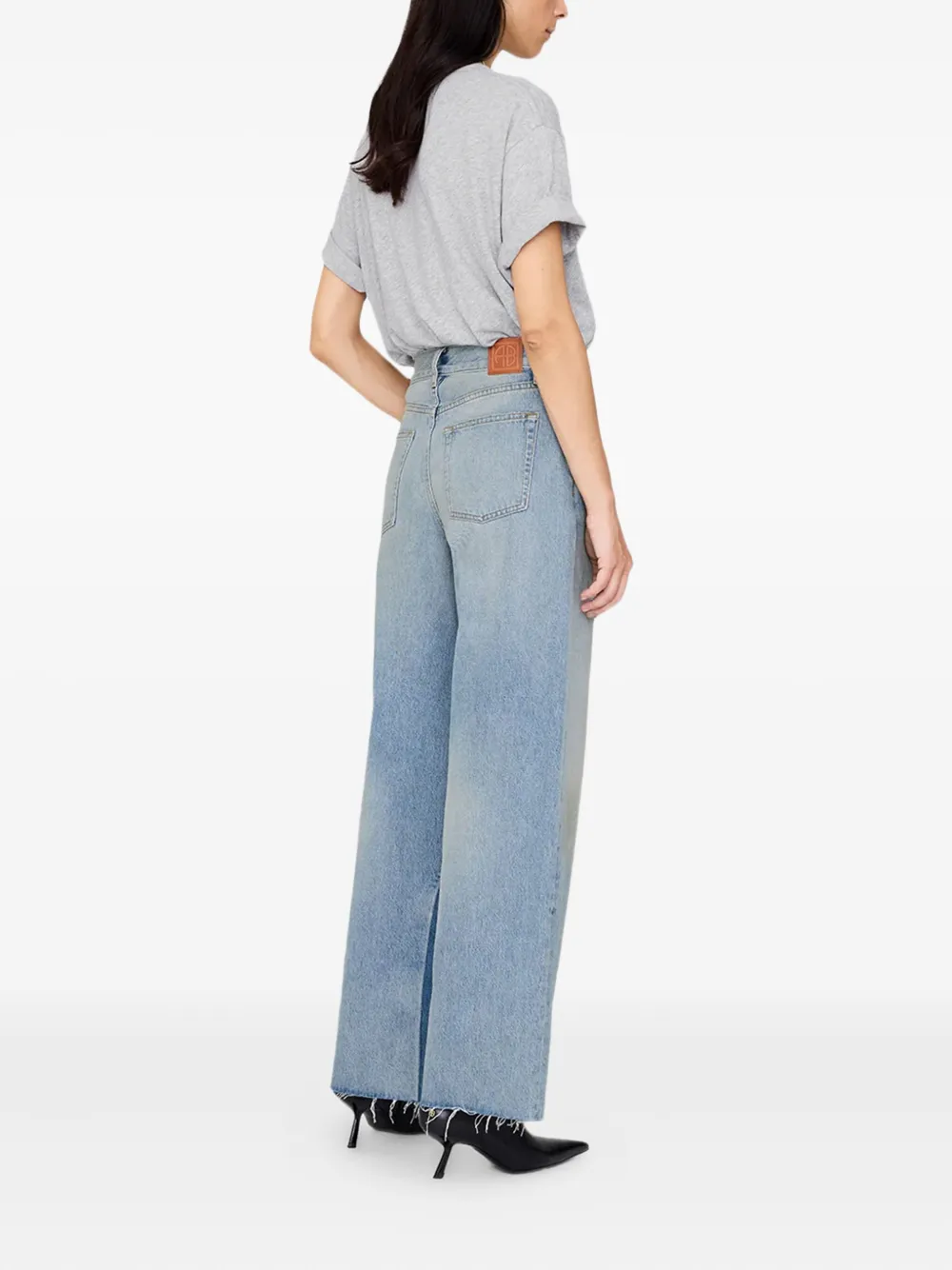 Anine Bing Cohen Graphic-print T-shirt In Gray