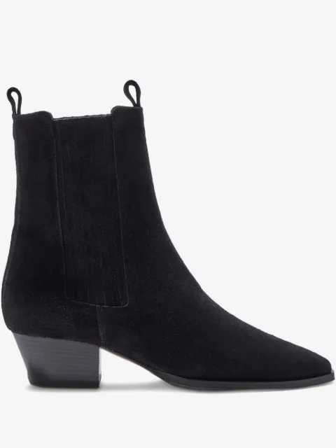 Aeyde 40mm Agata suede ankle boots