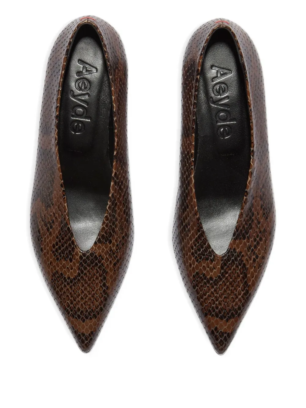 Aeyde 35 mm Clara pumps met hak Bruin