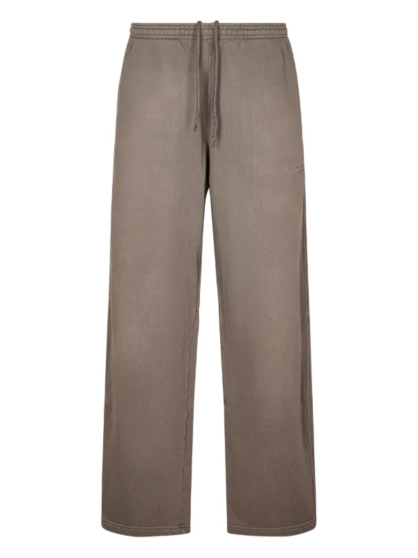 Alexander Wang Drawstring-waist Track Trousers in Grey