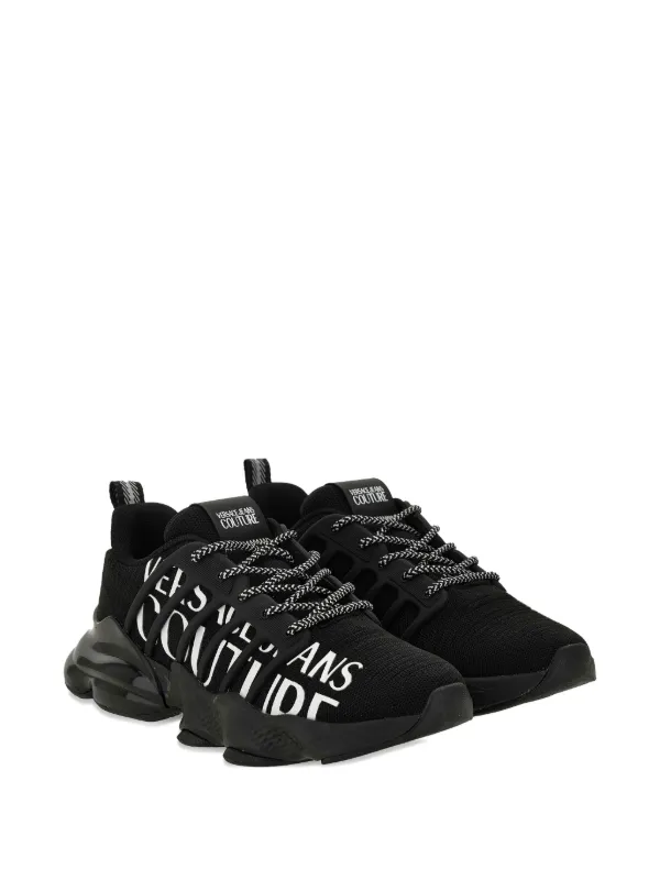 Versace Jeans Couture logo-detail Sneakers | Black | FARFETCH
