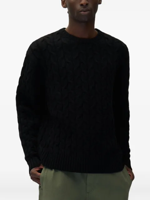 Arte Antwerp cable-knit logo sweater