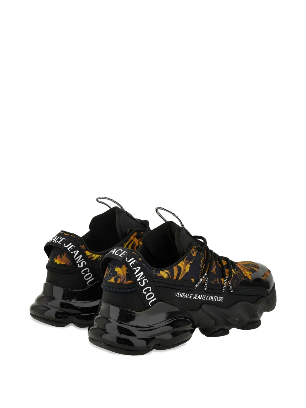 Versace Jeans Couture platform sneakers Black