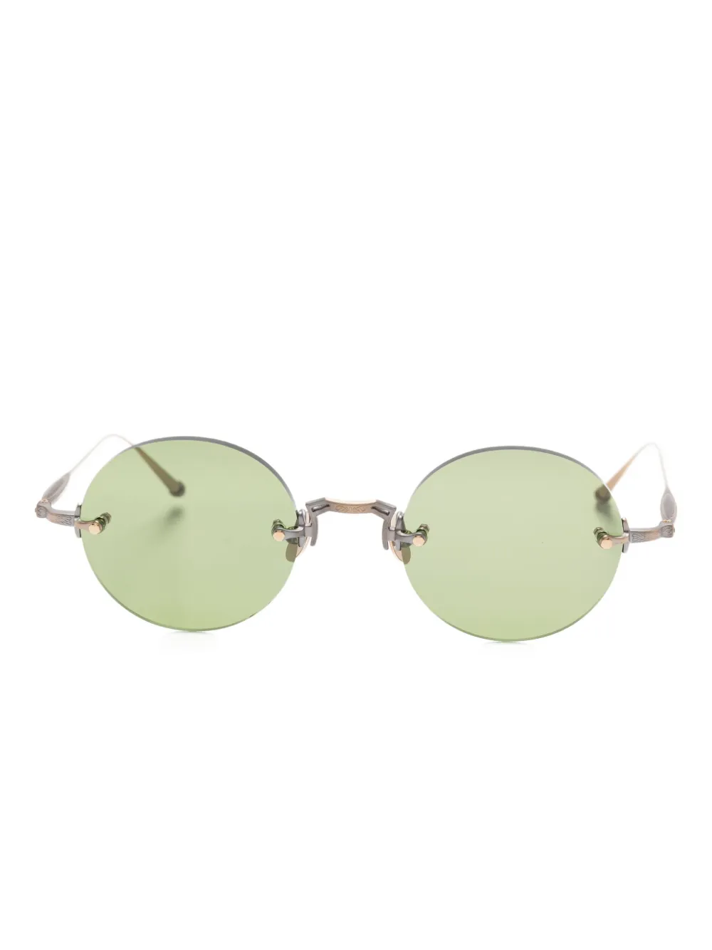 Matsuda round-frame sunglasses Goud