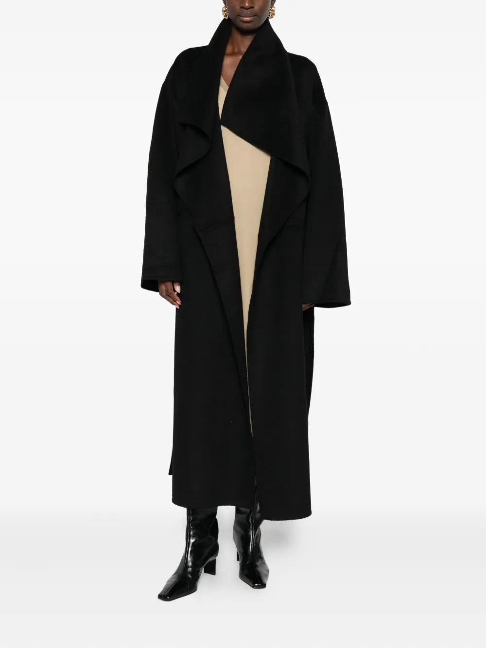 TOTEME Signature coat - Zwart