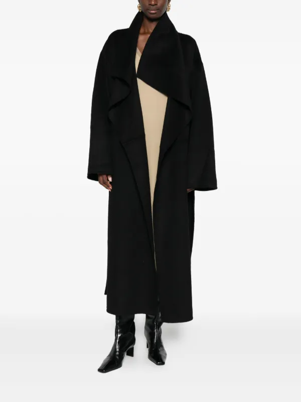 TOTEME Signature コート | ブラック | FARFETCH JP