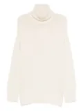 TOTEME longline turtleneck turtleneck - White