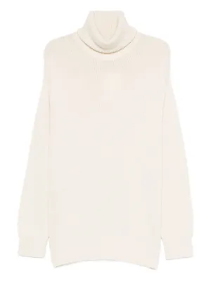 Toteme タートルネックニット TOTEME かぎ針編みニット タートルネックトップス | THE OUTNET