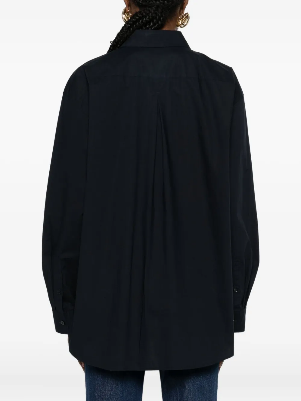 TOTEME Katoenen blouse Blauw