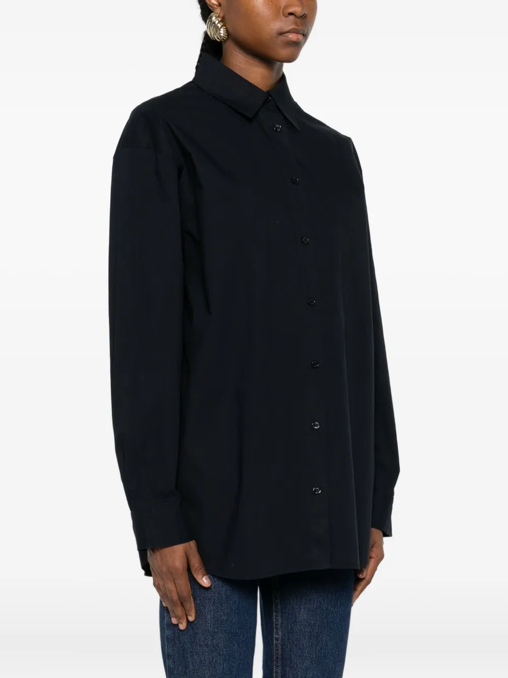 TOTEME Katoenen blouse Blauw