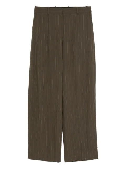 TOTEME pinstripe wide trousers