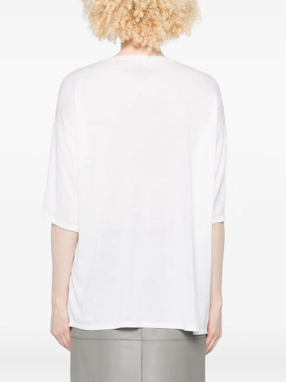 Totême Longline T-shirt In White