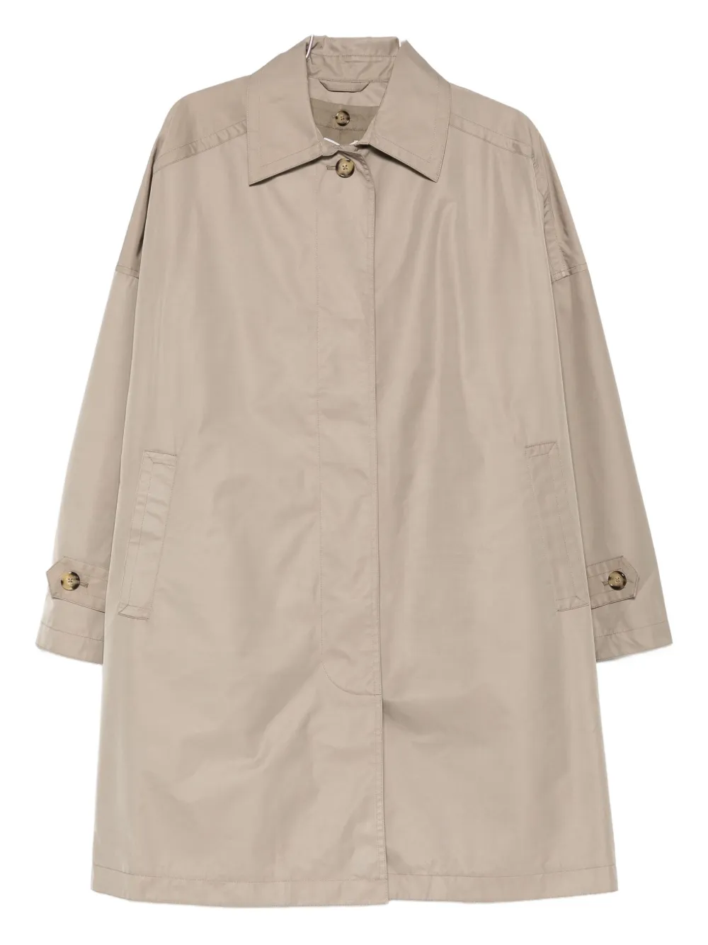 Totême Drop-shoulder Trench Coat In Neutral