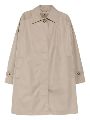 TOTEME Oversized Trench Coat | Brown | FARFETCH