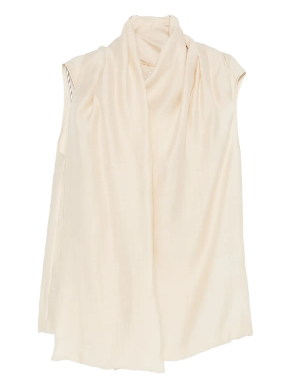 Totême Attached-scarf Blouse In Neutral