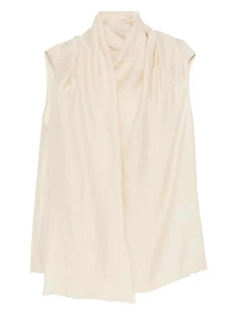 TOTEME blouse à détail de foulard attaché