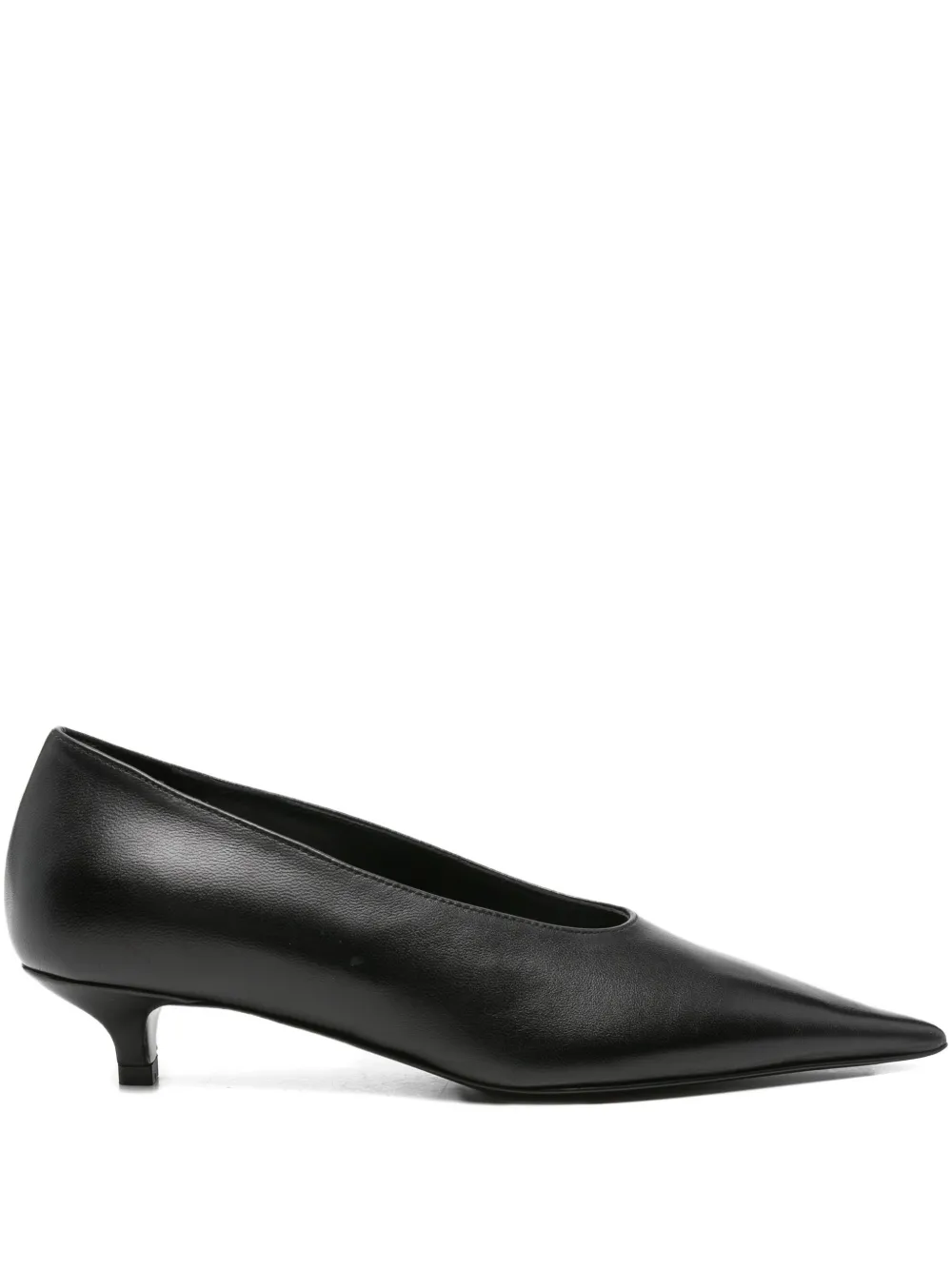 TOTEME 55 mm pumps met puntige neus Zwart