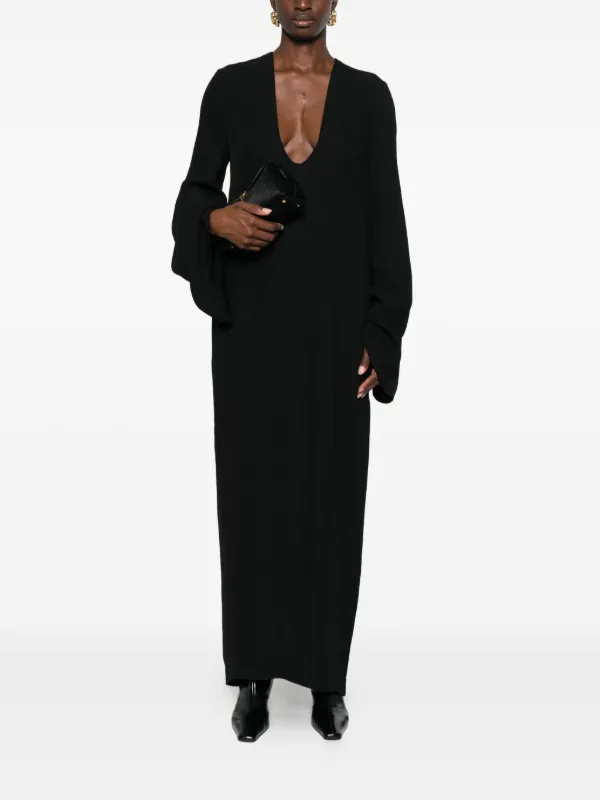 bell sleeve long black dress Vivicastle Flare Blouse Mini (Medium, Black) at Amazon Women's Clothing store a sweetheart neckline Black Bell Sleeve Mini Shift