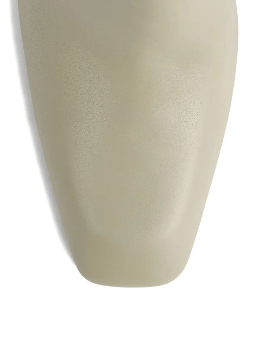 TOTEME Leren enkellaarzen Beige
