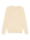TOTEME crew-neck wool silk knit - Neutrals