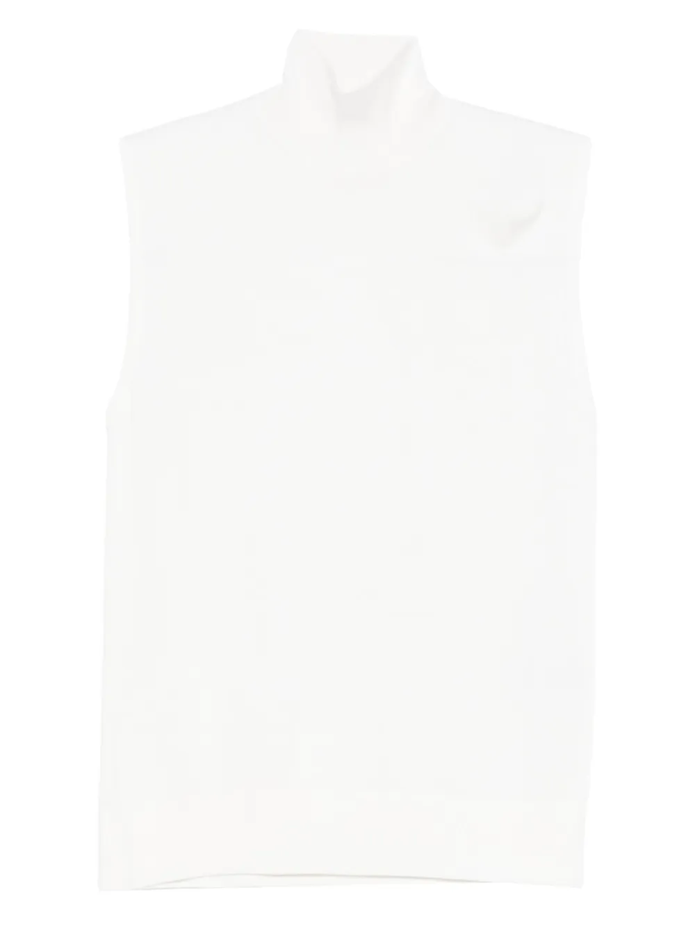 Totême Top Mit Rollkragen In White