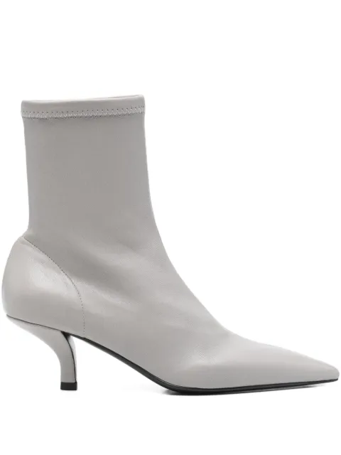 TOTEME pointed-toe leather boots