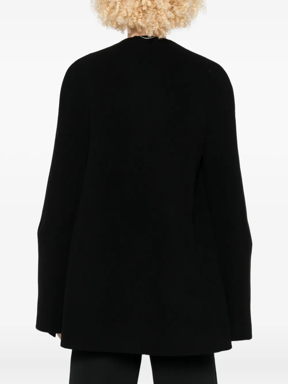 Totême Cape Jacket In Black