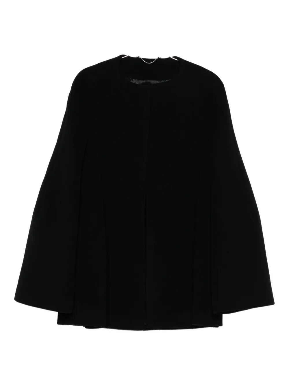 Totême Cape Jacket In Black