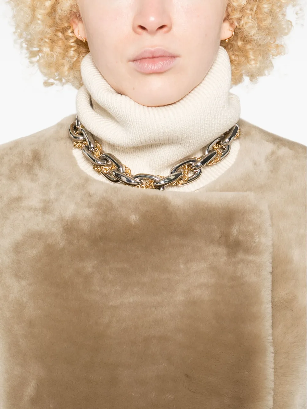 TOTEME Lammy coat Beige