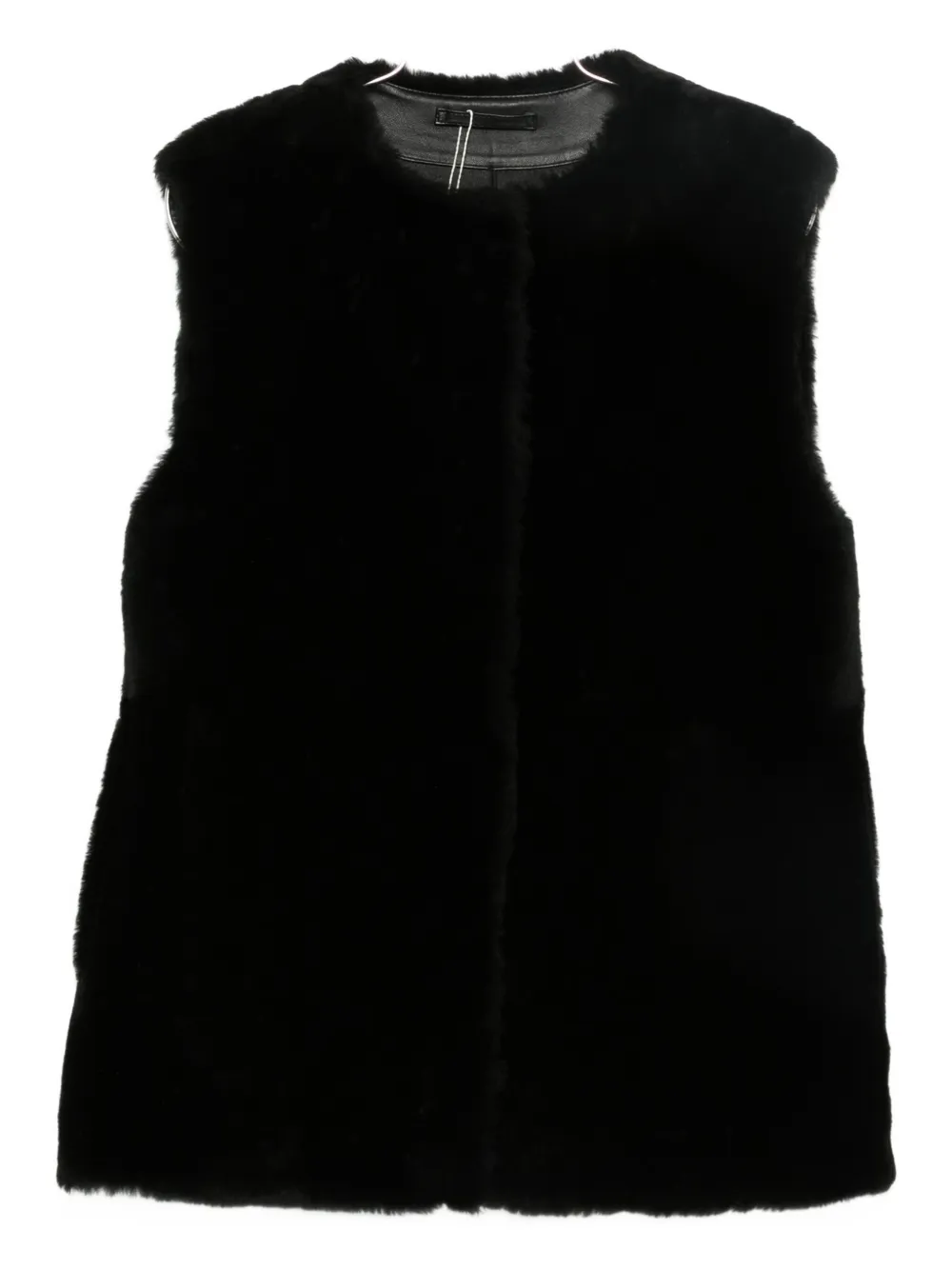 Totême Shearling Vest In Black