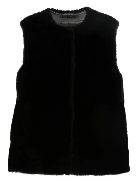 TOTEME shearling vest