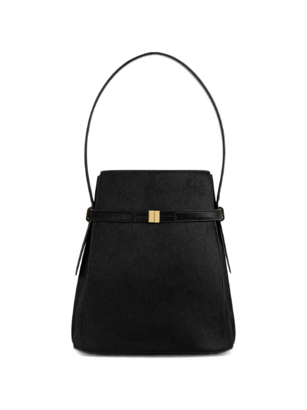 TOTEME leather bucket bag - Nero